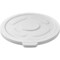 Global Industrial Flat Lid, White, Plastic 240465WH - alternate 1